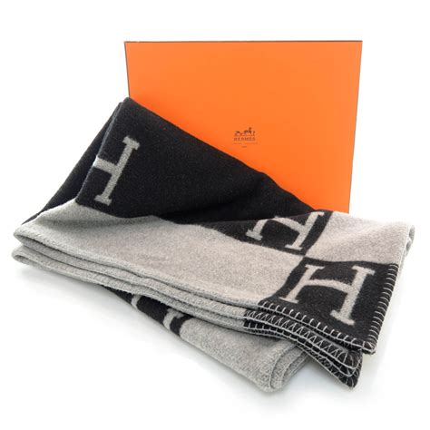 hermes wool blanket